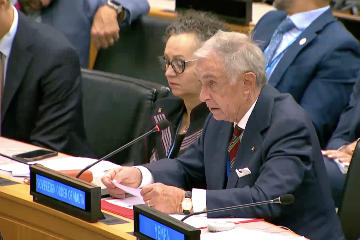 Grand Chancellor’s intense diplomatic agenda at the United Nations