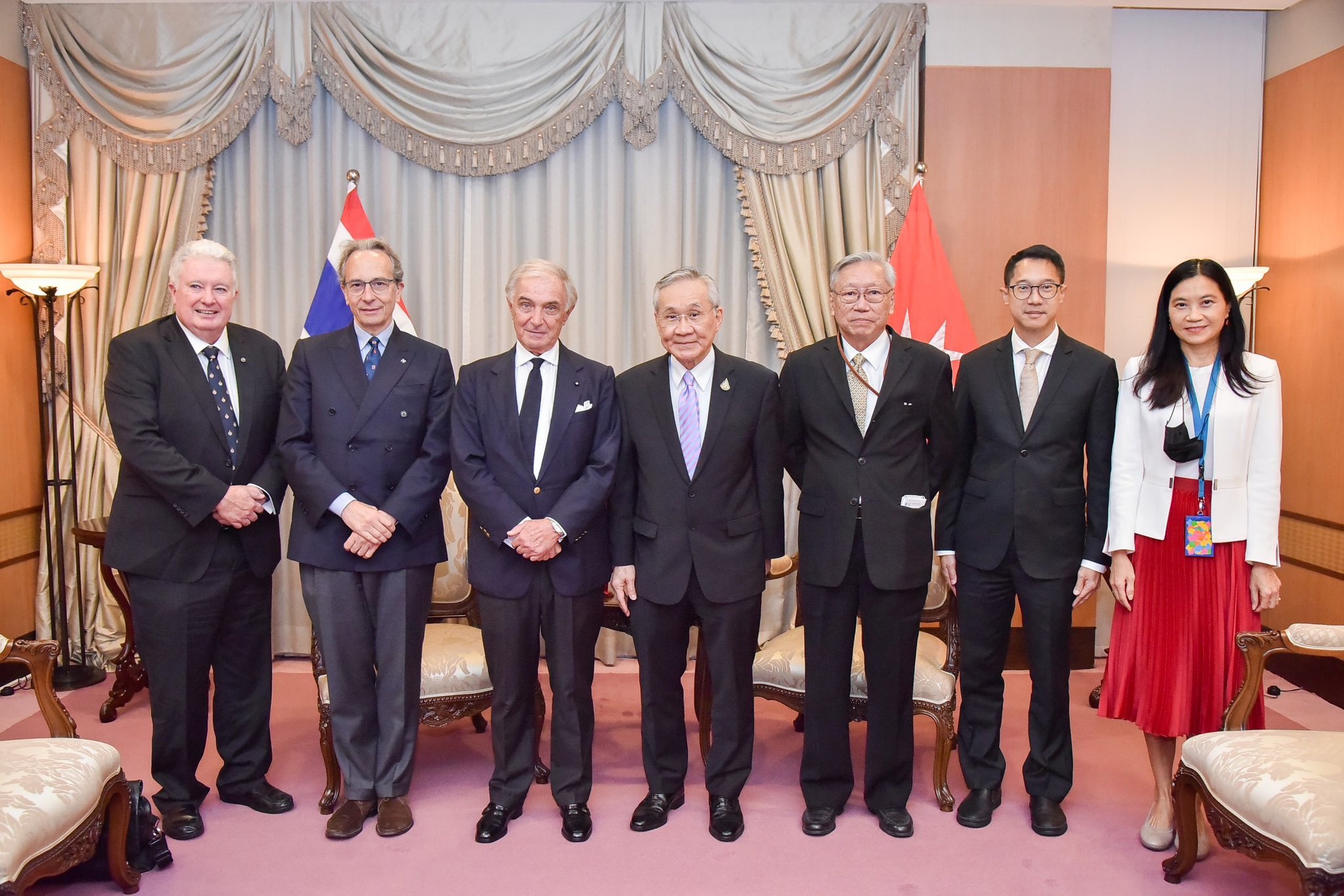 Deputy Prime Minister of Thailand received the Grand Chancellor of the Order of Malta