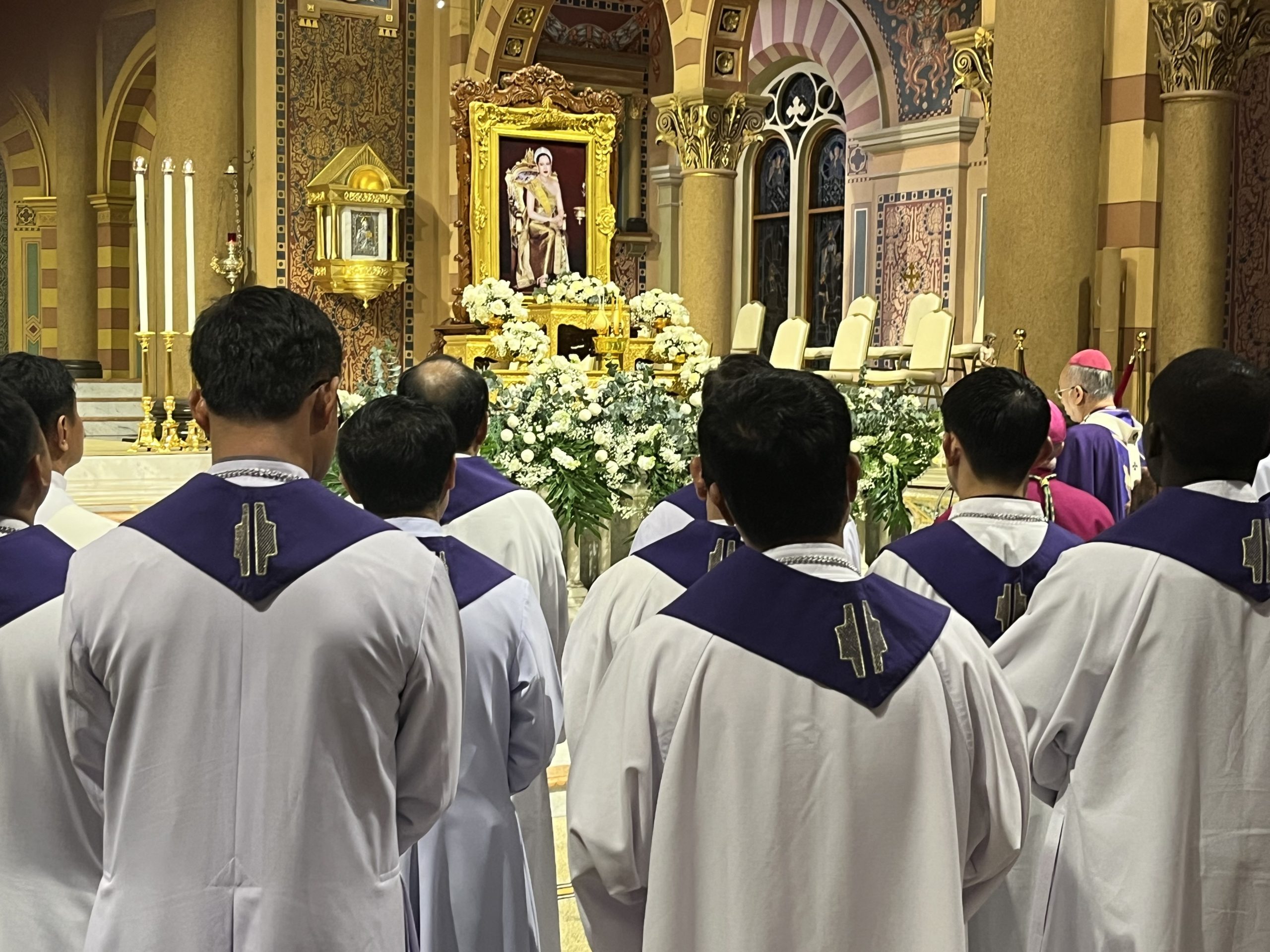Mass in Honor of the late HM Queen Sirikit, the Queen Mother