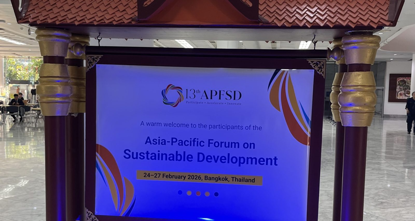 Thirteenth Asia-Pacific Forum on Sustainable Development